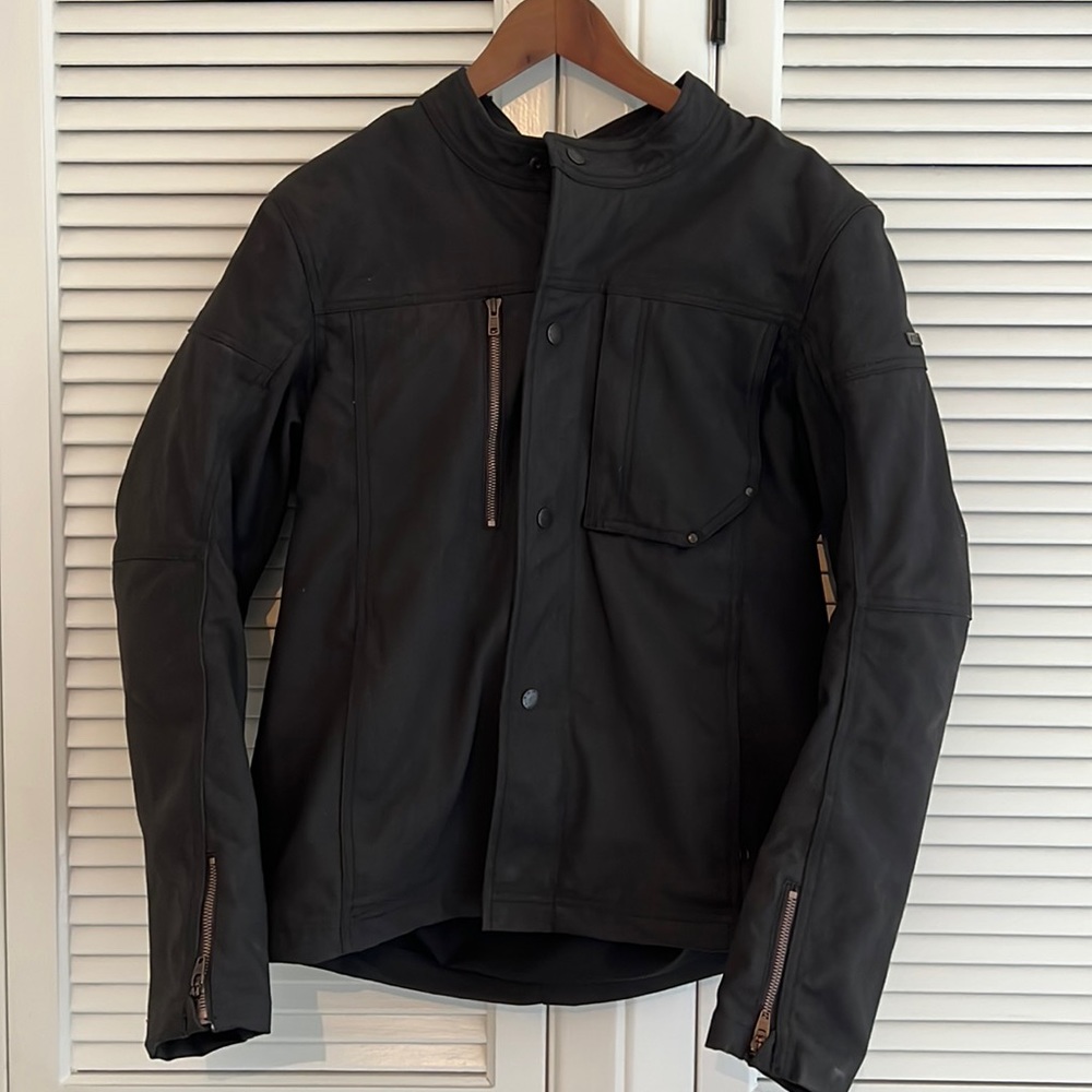 KLIM Drifter Medium Waxed Cotton Motorcycle Riding Jacket